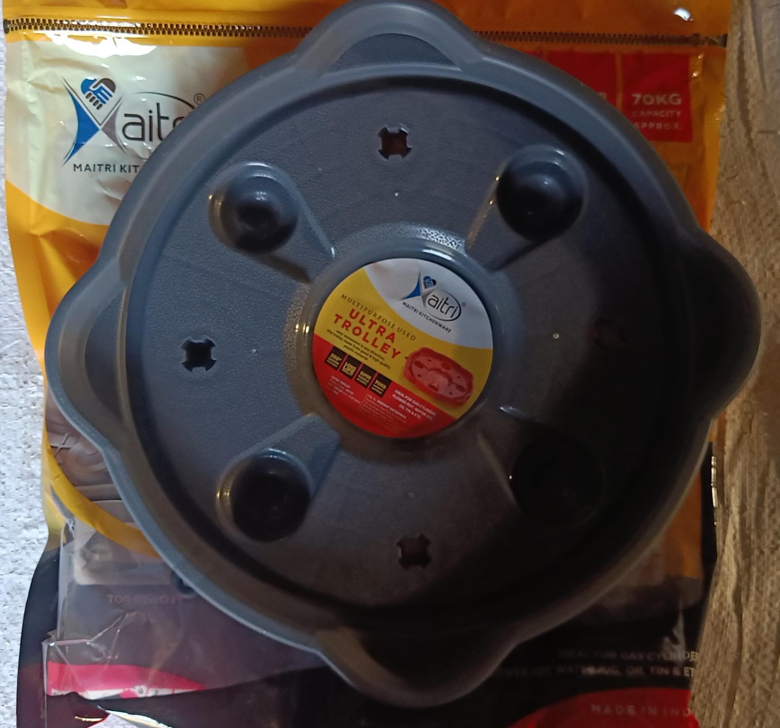 Multipurpose Use, Gas Cylinder Trolley Movable Stand with Wheels, Gas Cylinder Stand, Water Jug Stand, Flower Pot Stand, Oil Tin Multipurpose Use, Gas Cylinder Trolley Movable Stand with Wheels, Gas Cylinder Stand, Water Jug Stand, Flower Pot Stand, Oil Tin